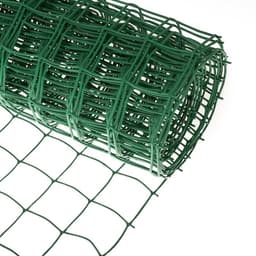 Сетка садовая, 1×10 м, ячейка квадрат 83×83 мм, пластиковая, зелёная, Greengo, в рулоне