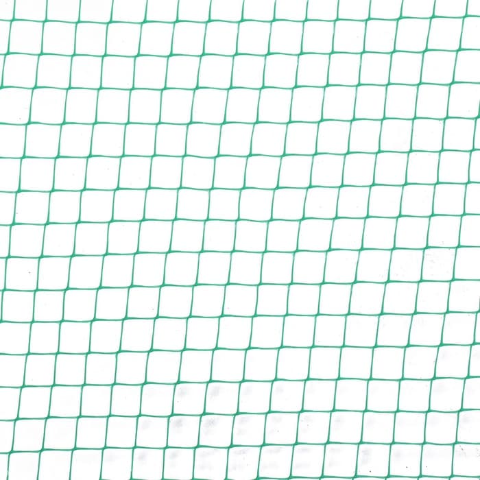 Сетка садовая, 2×10 м, ячейка ромб 6×6 мм, от птиц, пластиковая, зелёная, Greengo