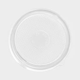 Дно для пирожного одноразовое ПР-Т-85Д, пластик, круглое, d=11 см, прозрачное