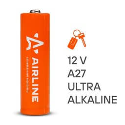 Батарейка Airline, A27, 12V, щелочной элемент питания