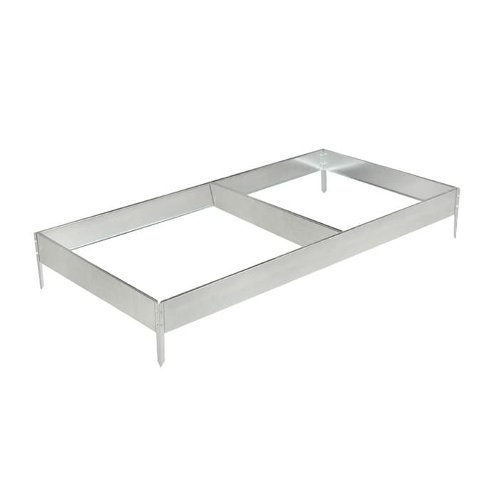 Грядка оцинкованная, 295×100×15 см, Greengo