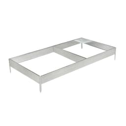 Грядка оцинкованная, 295×100×15 см, Greengo