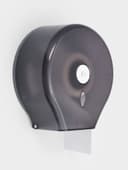 Диспенсер - держатель туалетной бумаги, 28×27.5×12 см, втулка 6.5 см, пластик, чёрный