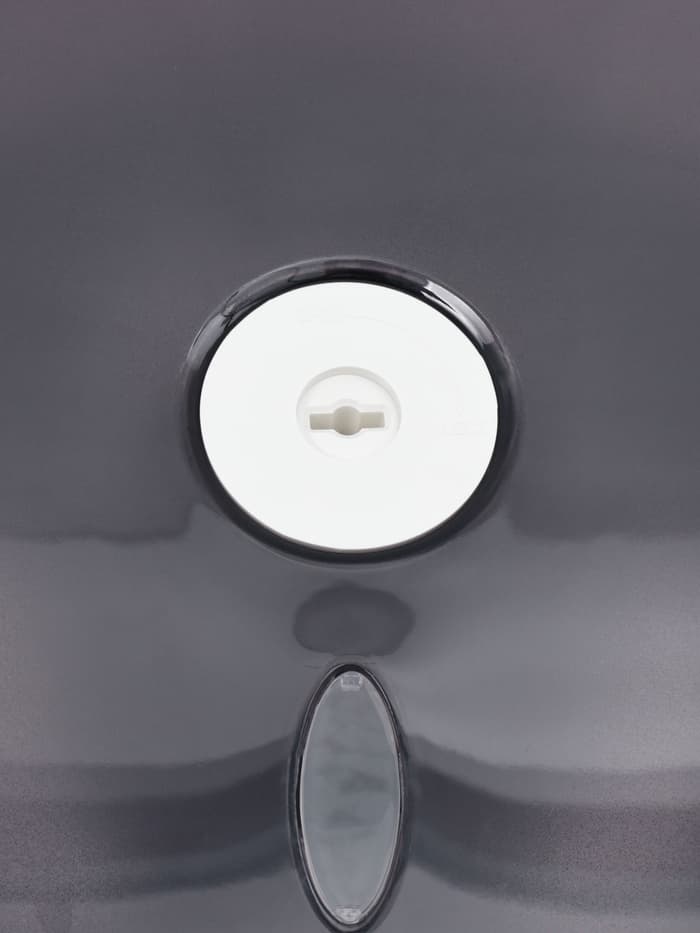 Диспенсер - держатель туалетной бумаги, 28×27.5×12 см, втулка 6.5 см, пластик, чёрный