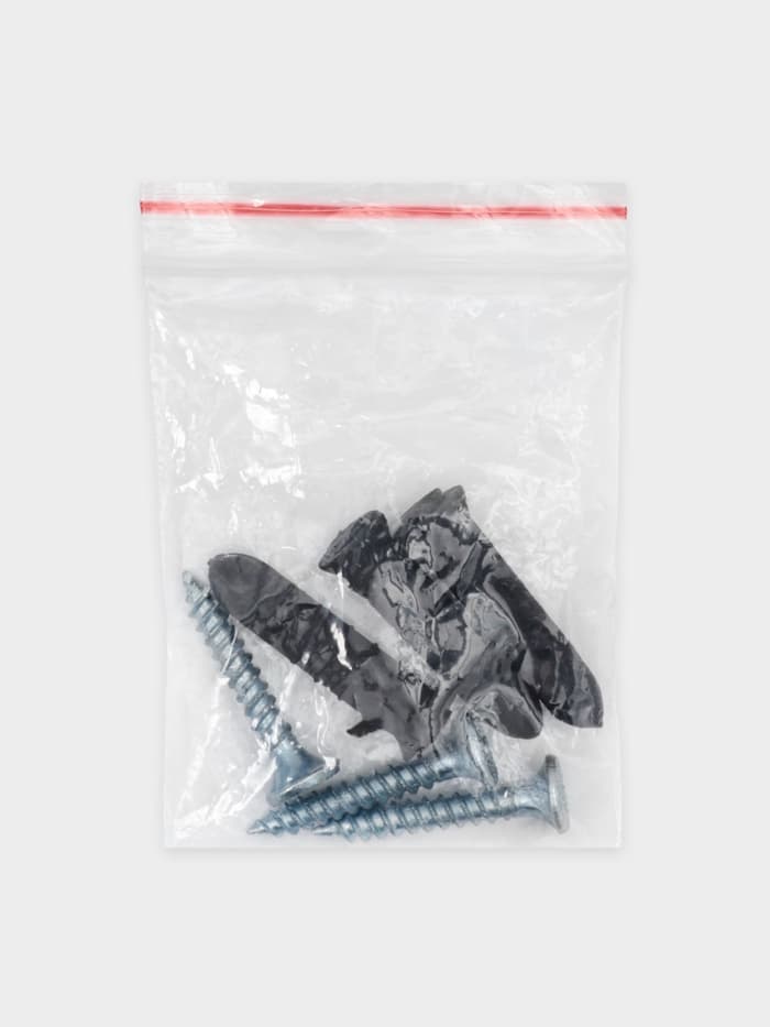 Диспенсер - держатель туалетной бумаги, 28×27.5×12 см, втулка 6.5 см, пластик, чёрный