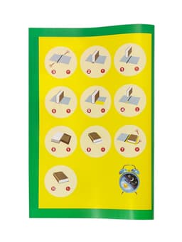 Пленка самоклеящаяся, 50×36 см, прозрачная, 10 листов, 50 мкм, МИКС