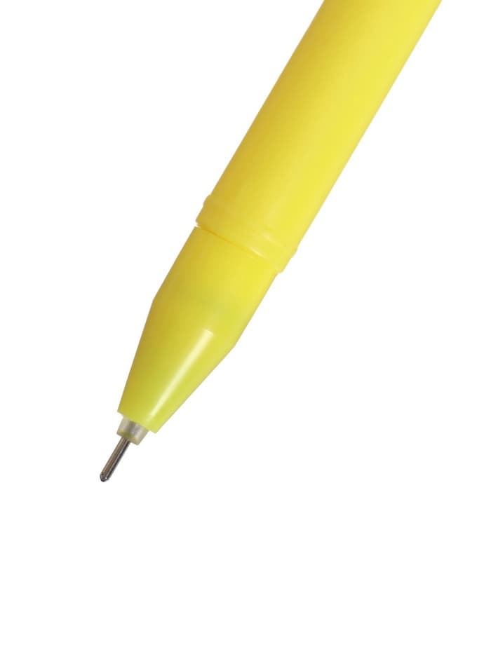 Ручка-прикол Calligrata «Смайл», синий стержень, гелевая, МИКС