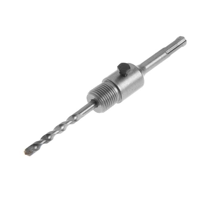 Хвостовик SDS-plus для коронок буровых ТУНДРА, центрирующее сверло, 110 мм, M22