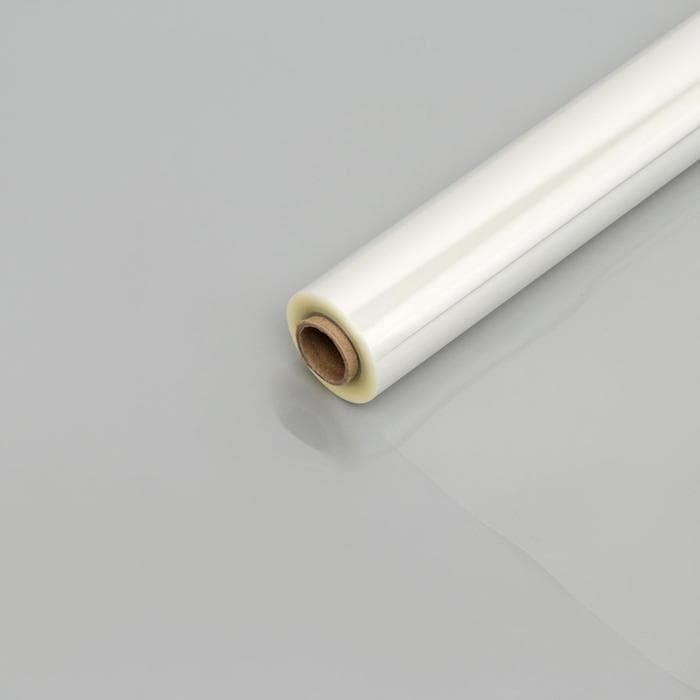 Плёнка для цветов и букетов, прозрачная 0.7×37.5 м, 1000 г, 40 мкм