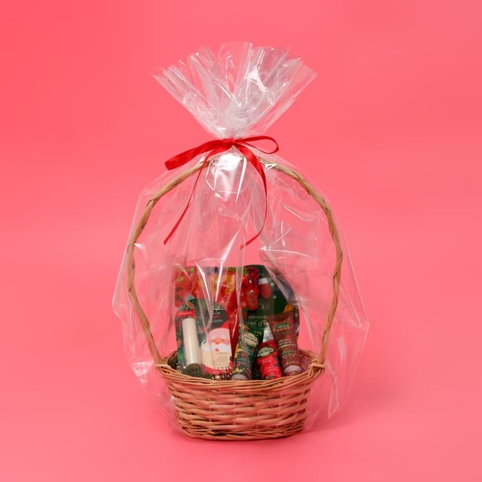 Плёнка для цветов и букетов, прозрачная 0.7×37.5 м, 1000 г, 40 мкм