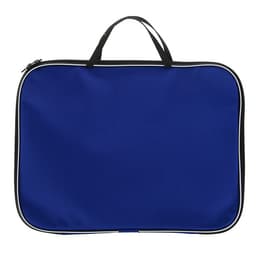 Папка с ручками текстильная А4, Calligrata «Офис», для бумаг, для офиса, нейлон 600D, двуцветный кант, 350×270×20 мм, синяя