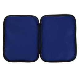 Папка с ручками текстильная А4, Calligrata «Офис», для бумаг, для офиса, нейлон 600D, двуцветный кант, 350×270×20 мм, синяя