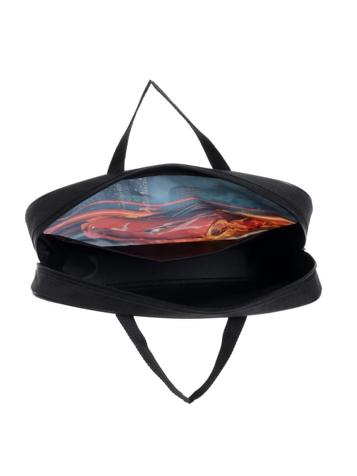 Папка для труда, А4, текстильная, 35×27×7 см «Авто в огне»