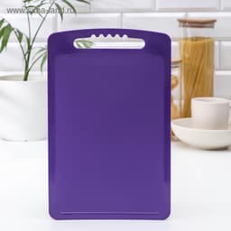 Доска разделочная Альт-Пласт, 32×20 см, пластик, МИКС