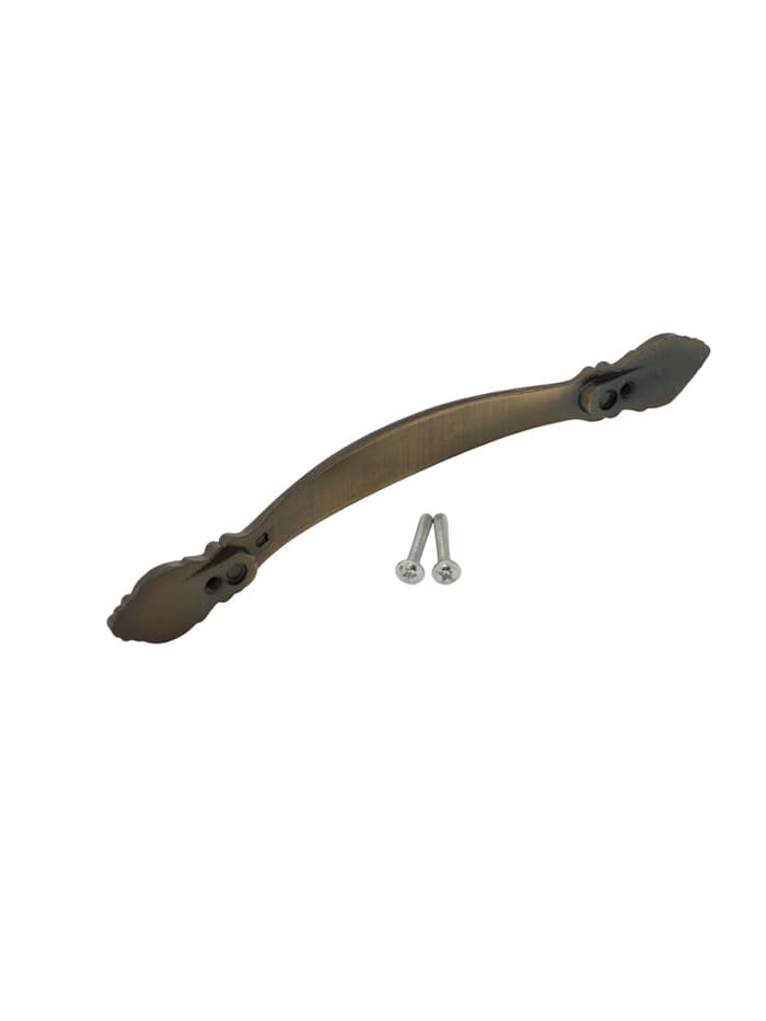 Ручка-скоба мебельная РС123, м/о 128 мм, цвет бронза