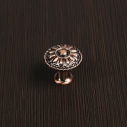 Ручка-кнопка ТУНДРА РК112, цвет медь