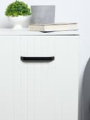 Ручка-скоба мебельная ТУНДРА РС109, м/о 160 мм, черная