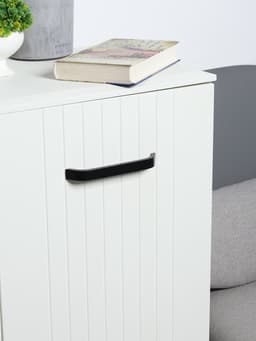 Ручка-скоба мебельная ТУНДРА РС109, м/о 160 мм, черная