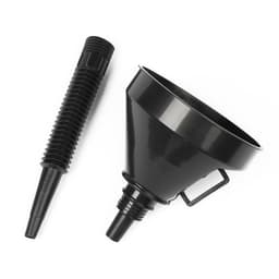 Воронка для ГСМ с сеткой, усиленная, диаметр 145 мм, высота 360 мм, съемный гибкий носик