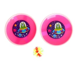 Игра-липучка Funny toys «Монстрик», 2 тарелки, шарик, МИКС