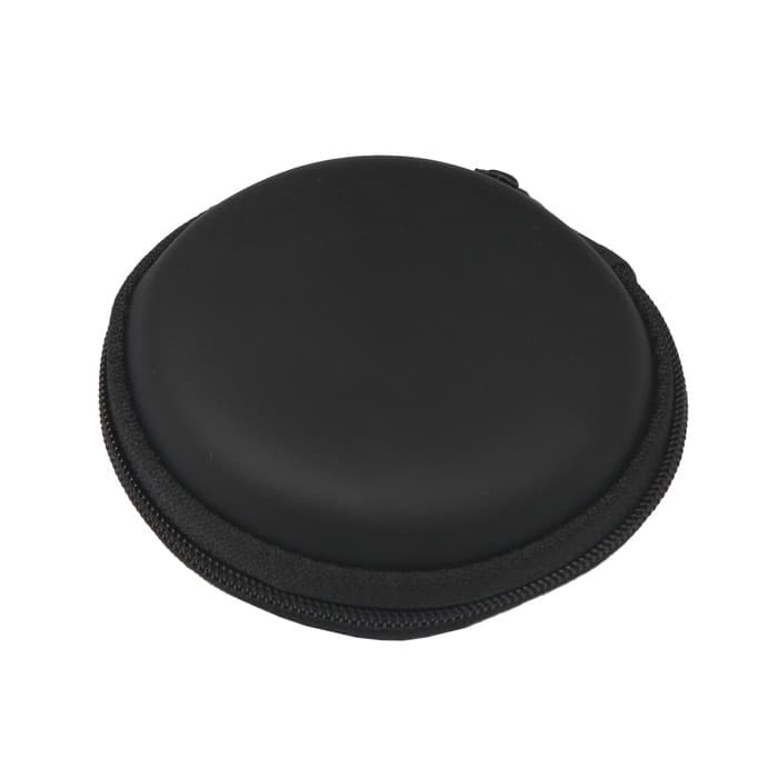 Футляр для наушников Luazon, круглый 8×8×3 см, кожзам