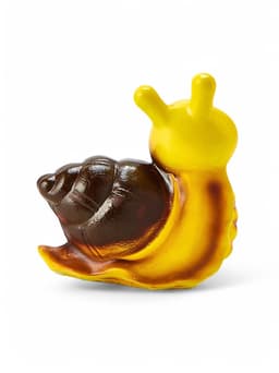 Садовая фигура из гипса «Улитка Улыбка», 17×8×16 см