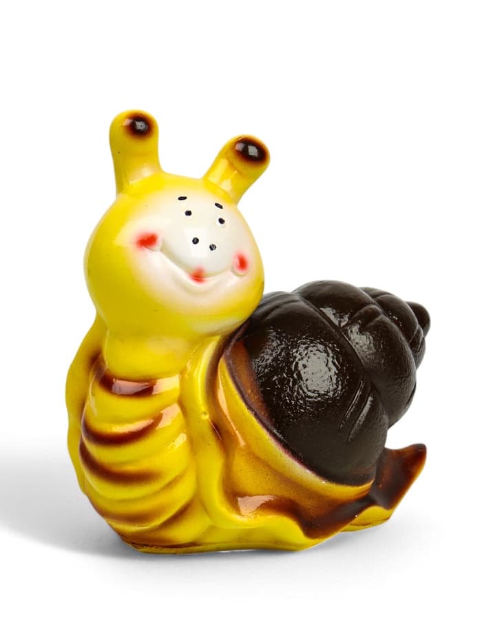 Садовая фигура из гипса «Улитка Улыбка», 17×8×16 см