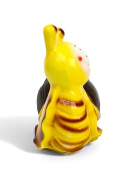 Садовая фигура из гипса «Улитка Улыбка», 17×8×16 см