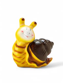 Садовая фигура из гипса «Улитка Улыбка», 17×8×16 см