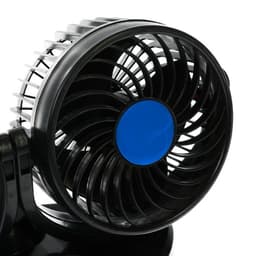 Вентилятор салона в авто, 12 В, двойной, поворотный 360°, авто обдув