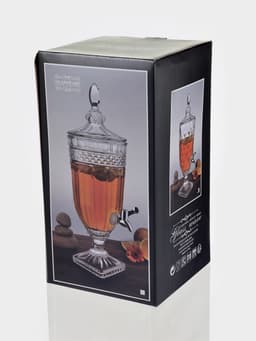 Диспенсер для напитков Magistro «Восторг», 3 л, 17×17×47 см, стекло