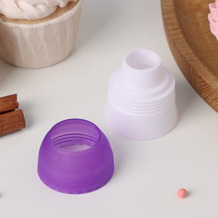 Адаптер для кондитерского мешка Доляна, для насадки d=3 см, пластик