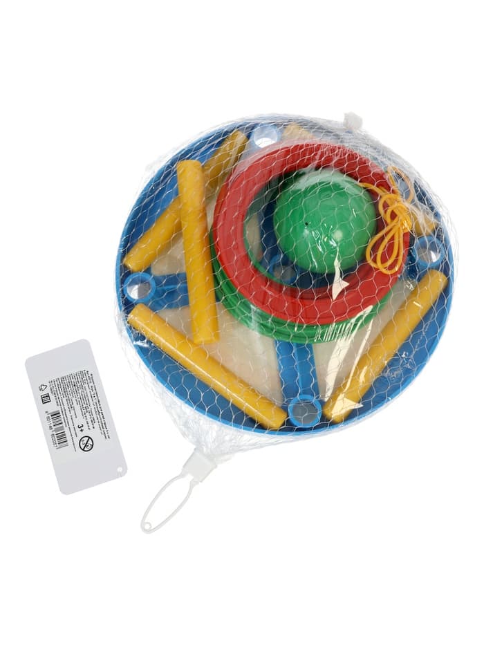 Игра 2 в 1 «Кольцеброс» и «Поймай шарик»