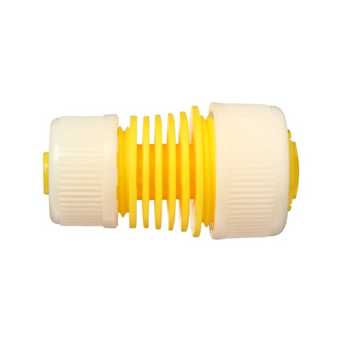 Муфта переходная, для шлангов 5/8" (16 мм) – 3/4" (19 мм), цанговое соединение, ABS-пластик, Greengo