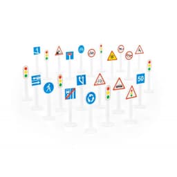 Набор дорожных знаков №3 (24 элемента), в пакете