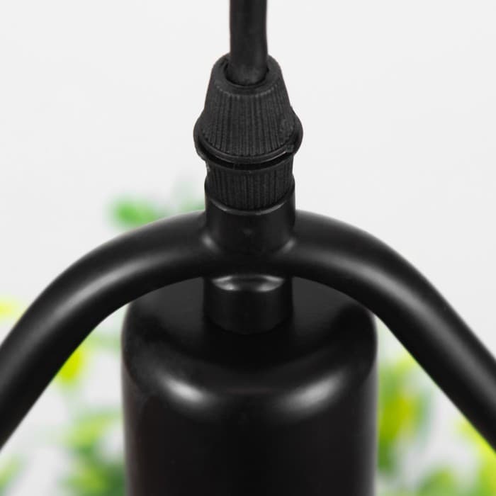 Светильник BayerLux «Треугольник» черный 1×40W E27 12×34×48 см