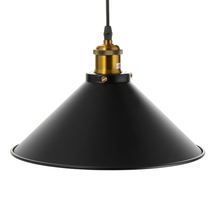 Светильник BayerLux «Грегори» черный 3×40W E27 52×52×92 см