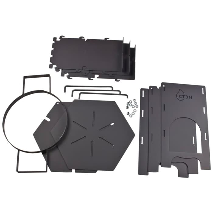 Печь «Казан-Мангал», диаметр 36.5 см, 44×39×45 см