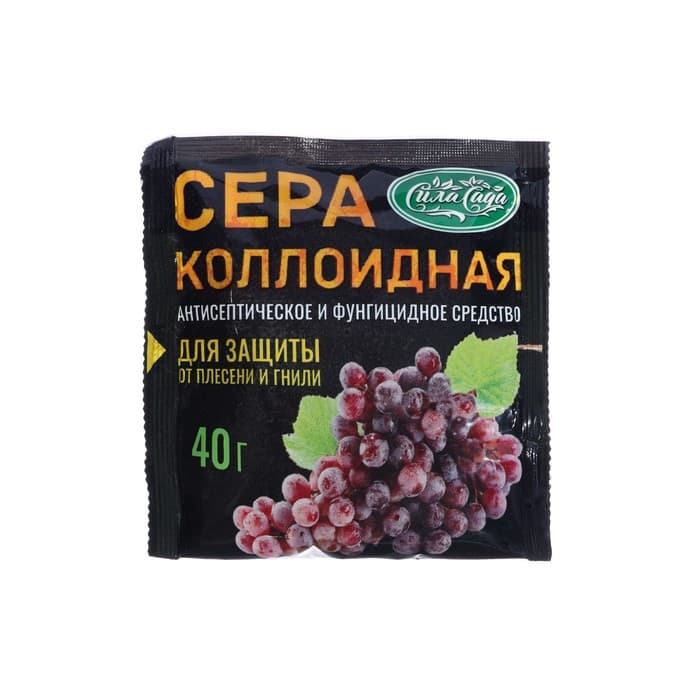 Средство для защиты от плесени и гнили «Сера коллоидная», «Домен», 40 г