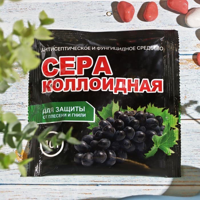 Средство для защиты от плесени и гнили «Сера коллоидная», «Домен», 40 г