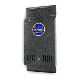 Ящик почтовый с замком, вертикальный, серебристый