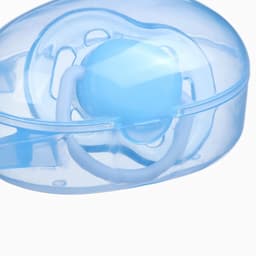 Контейнер для хранения и стерилизации детских сосок и пустышек, синий