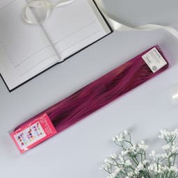 Подарочный Бант - шар №3 простой, малиновый, для упаковки подарков