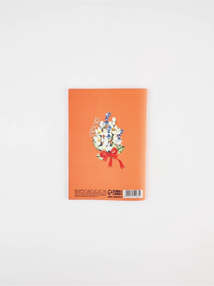 Блокноты «8 марта», 8 шт., А6 на скрепке, 32 листа