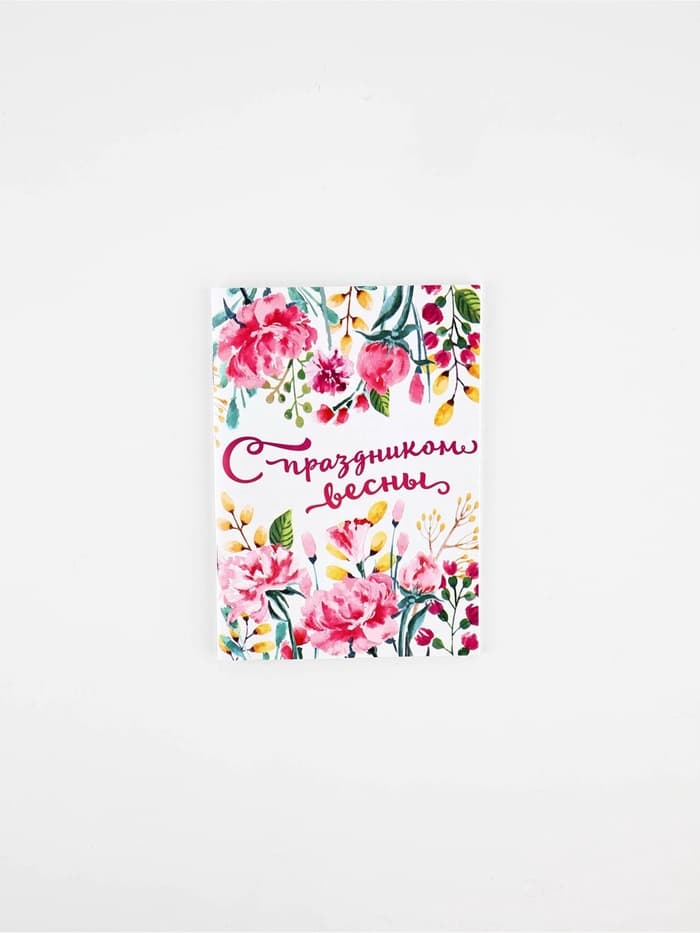 Блокноты «8 марта», 8 шт., А6 на скрепке, 32 листа