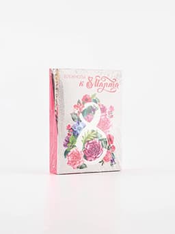 Блокноты «8 марта», 8 шт., А6 на скрепке, 32 листа