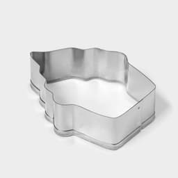 Набор форм для вырезания печенья Доляна «Человечек, капкейк, колокольчик, ёлочка», 4 шт.