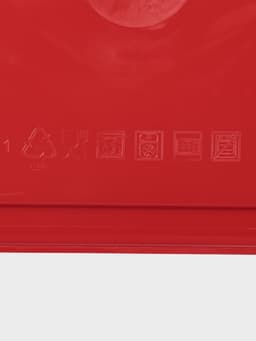 Форма для запекания Paşabahçe Borcam, 2 л, 25.6×22 см, с крышкой, квадратная, жаропрочное стекло, прозрачная