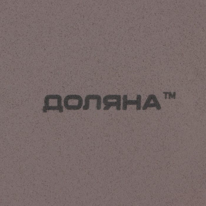 Набор тарелок Доляна «Пастель», 18 предметов: 6 тарелок d=19 см, 6 тарелок d=27 см, 6 мисок d=19 см, керамика, коричневый