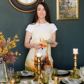 Фартук кухонный «Этель. Лес», 65×60 см, 100% хлопок, саржа, 190 г/м²